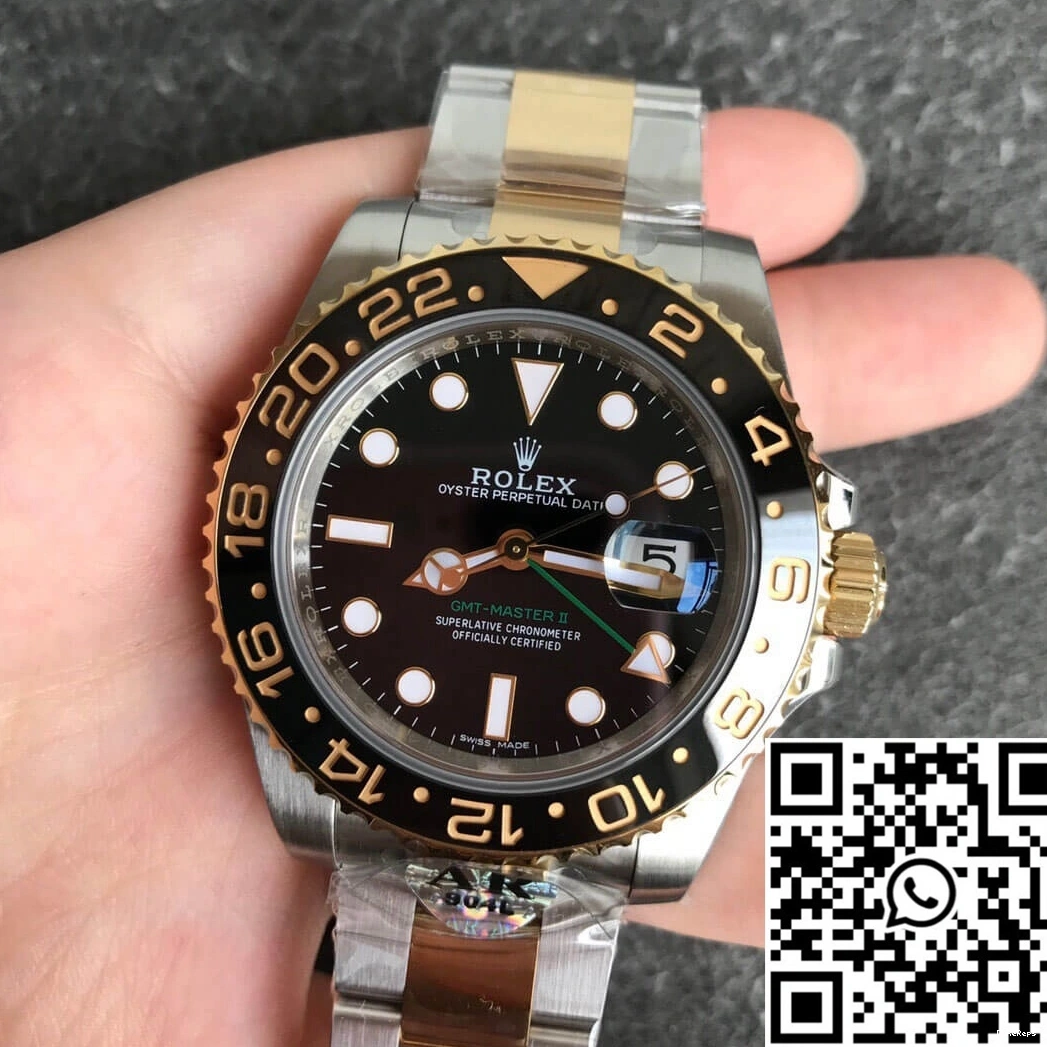 AR Rolex II Gold GMT Yellow 116713-LN-78203 Factory Master 0513
